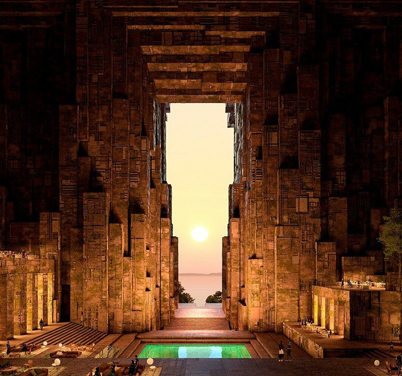 a look back at the developments of saudi arabia's futuristic NEOM project unveiled in 2023 - 14803